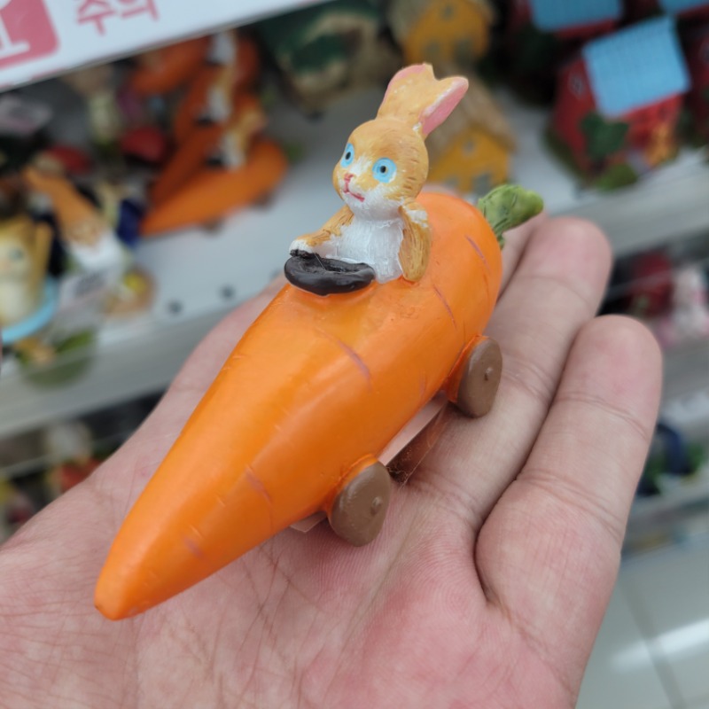 다이소에 유선이어폰사러왔다가 토끼영접~!
