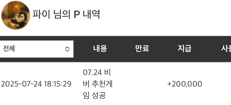 비버에게!!!!