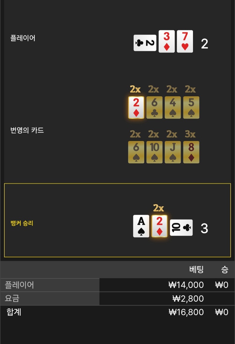 번영~ 2패