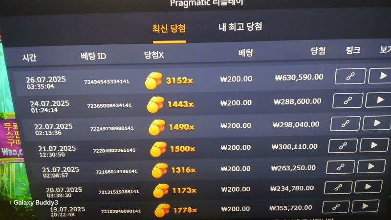 멀린3152배