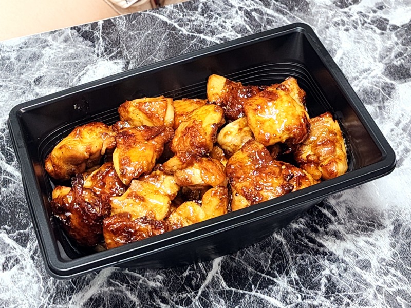 늦은 치킨인증!