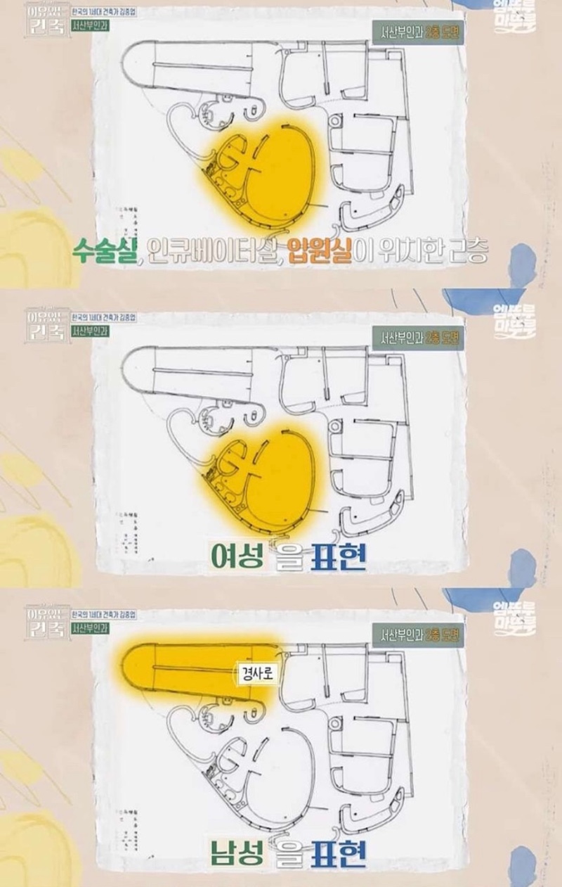 1960년대 산부인과 건물 디자인