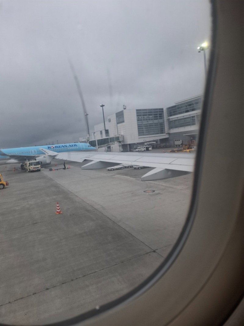 사포로 공항 도착