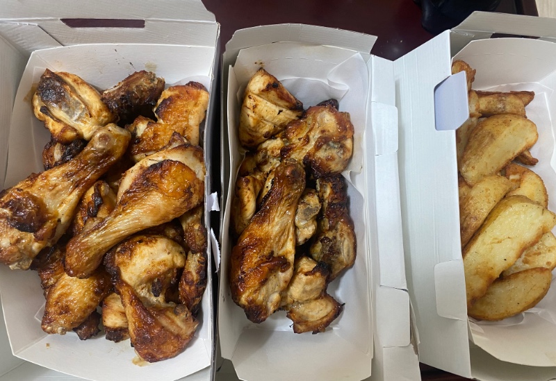 저녁은 치킨(쿤아 잘먹을게)