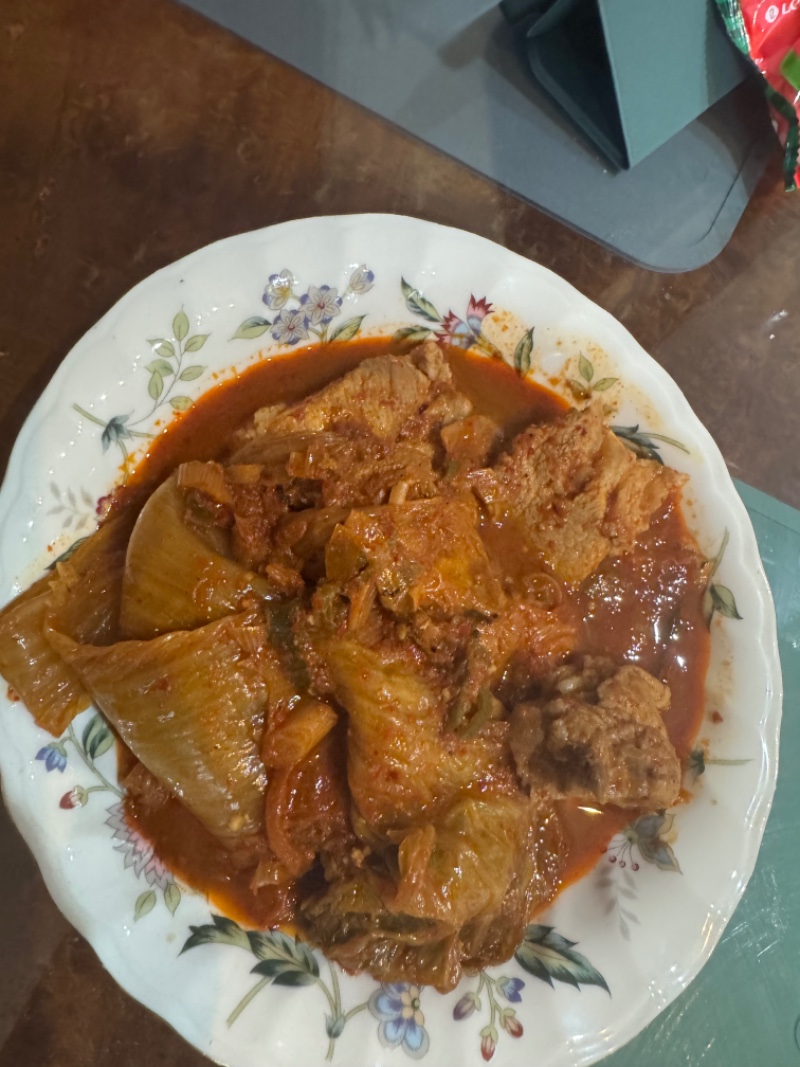 내가 만든 김치찜^^