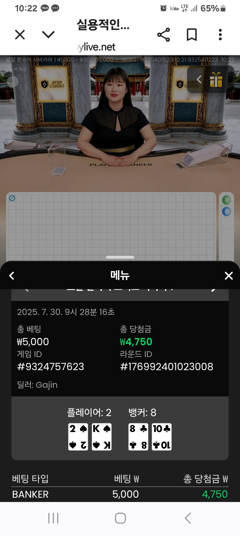 바카라 ~~