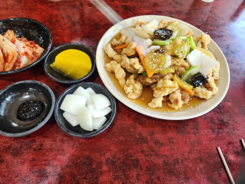 간단한점슨 딸내미랑 중국집~