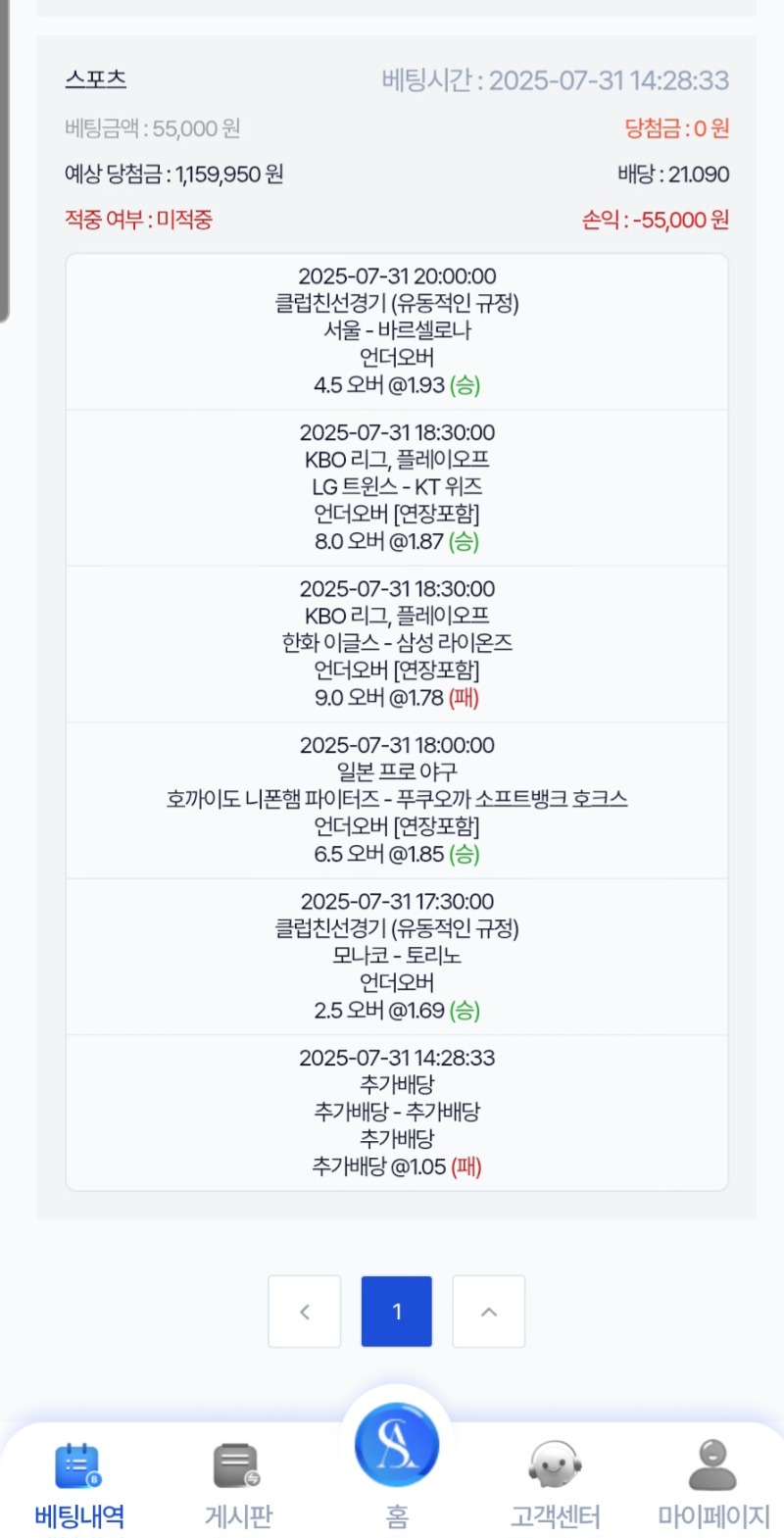 오늘도 한폴낙