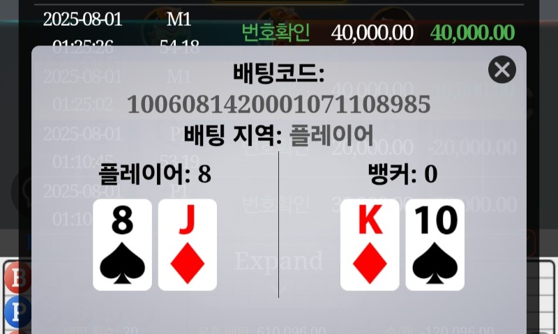 바카라 승1