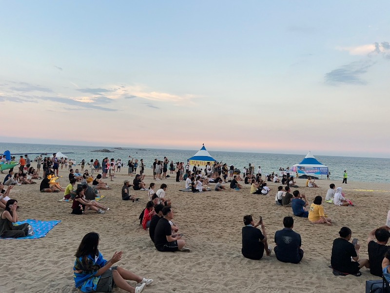 강릉경포놀러왔는데 시원합니다♡♡♡