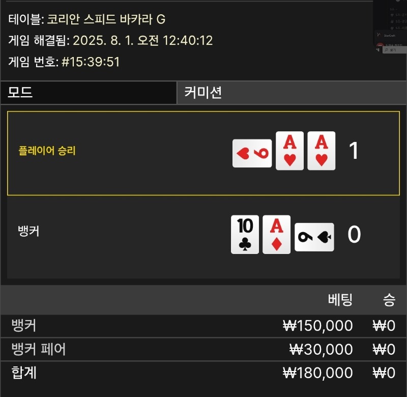 박아라 2패