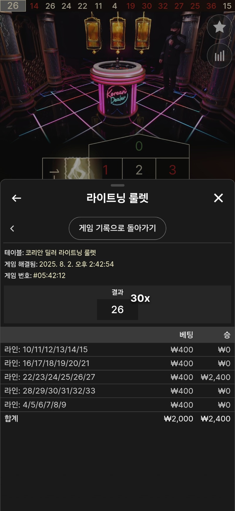 룰렛 승