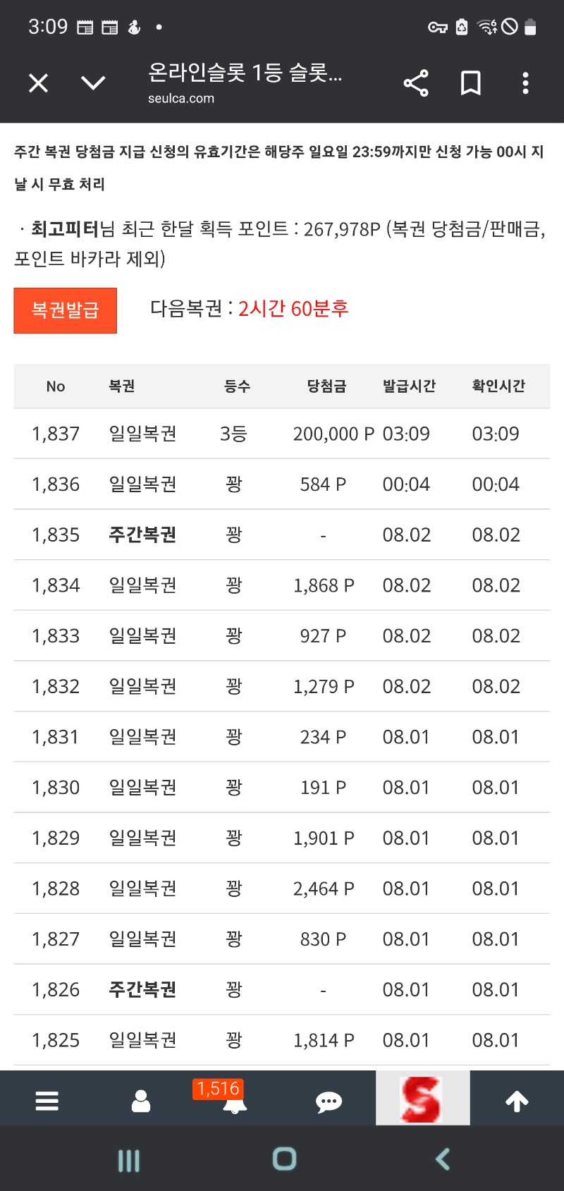 일복3등당