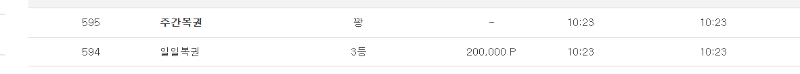 일복 3등 당첨 감사해요!