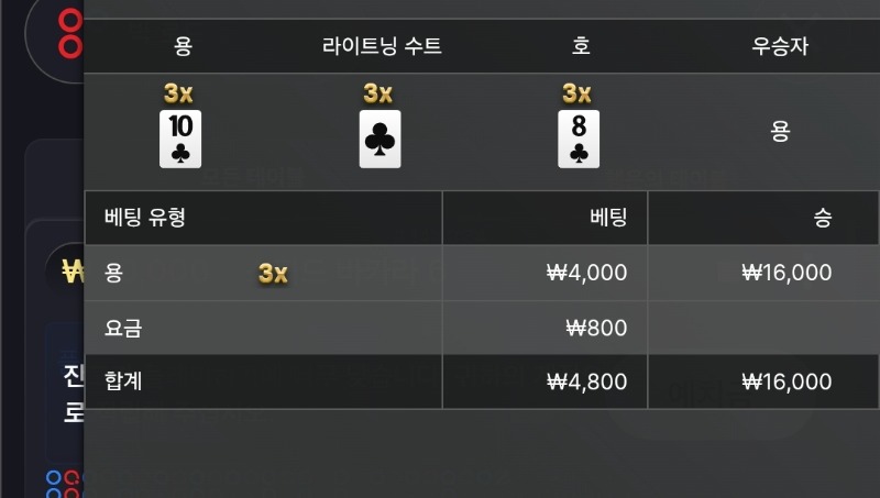 루징금 용호 3곱 승