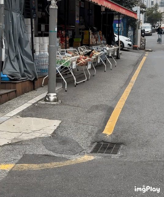 오잉? 절도 현장 포착