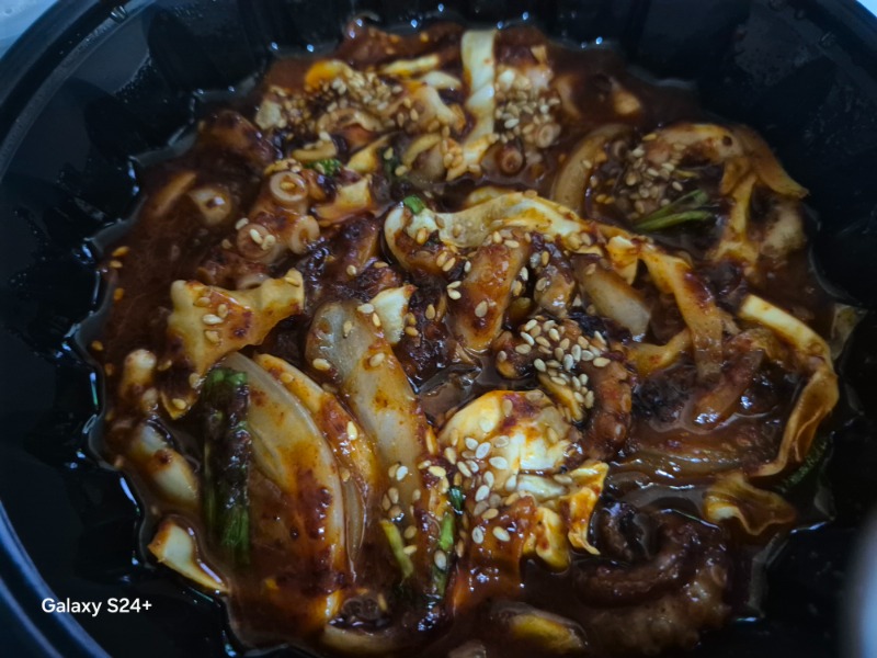 가죄방 배쿱으로 낙지보끔주문♡♡