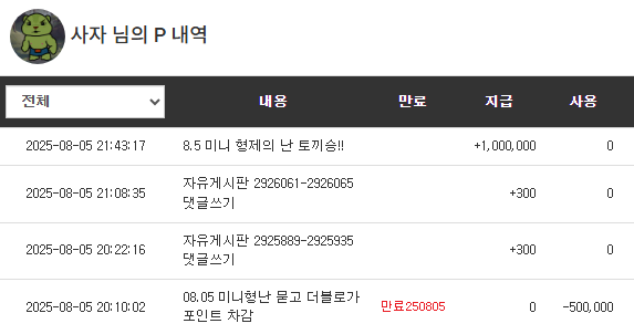 고마워 토끼야 비버형도 이기자
