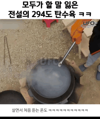 전설의 294도 탄수육