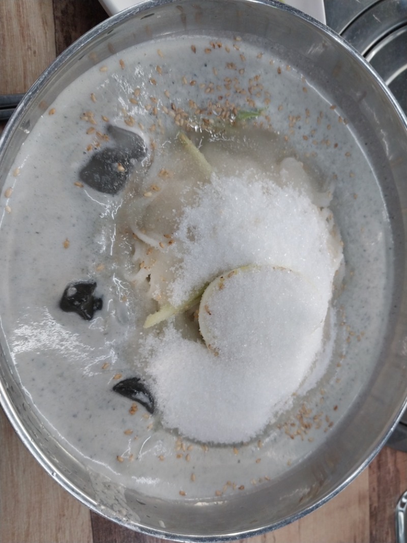 맛저드세요 붱아 콩국수인증샷