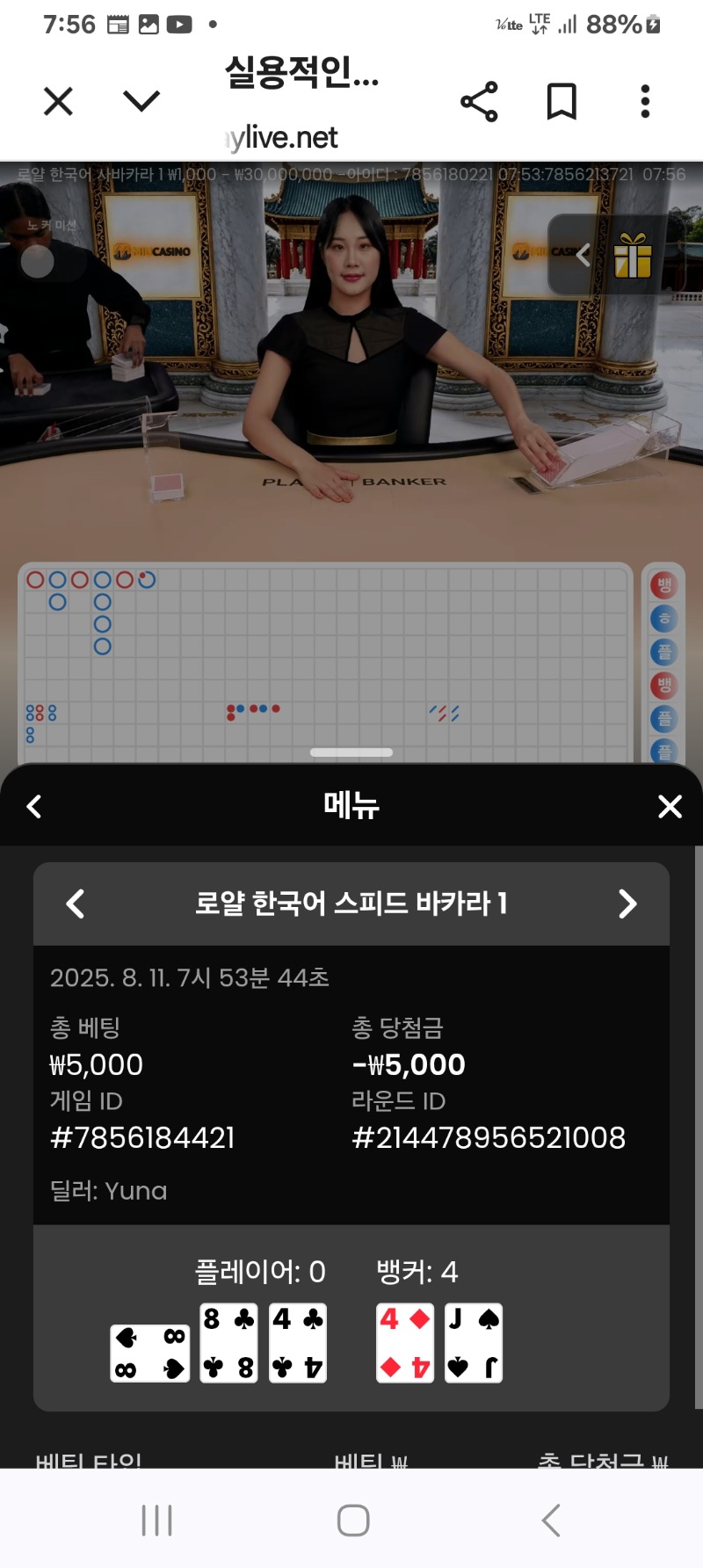 소액 카라