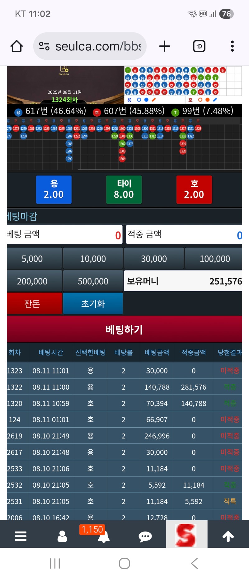 슬포 꼭 3깡은 안된다는..