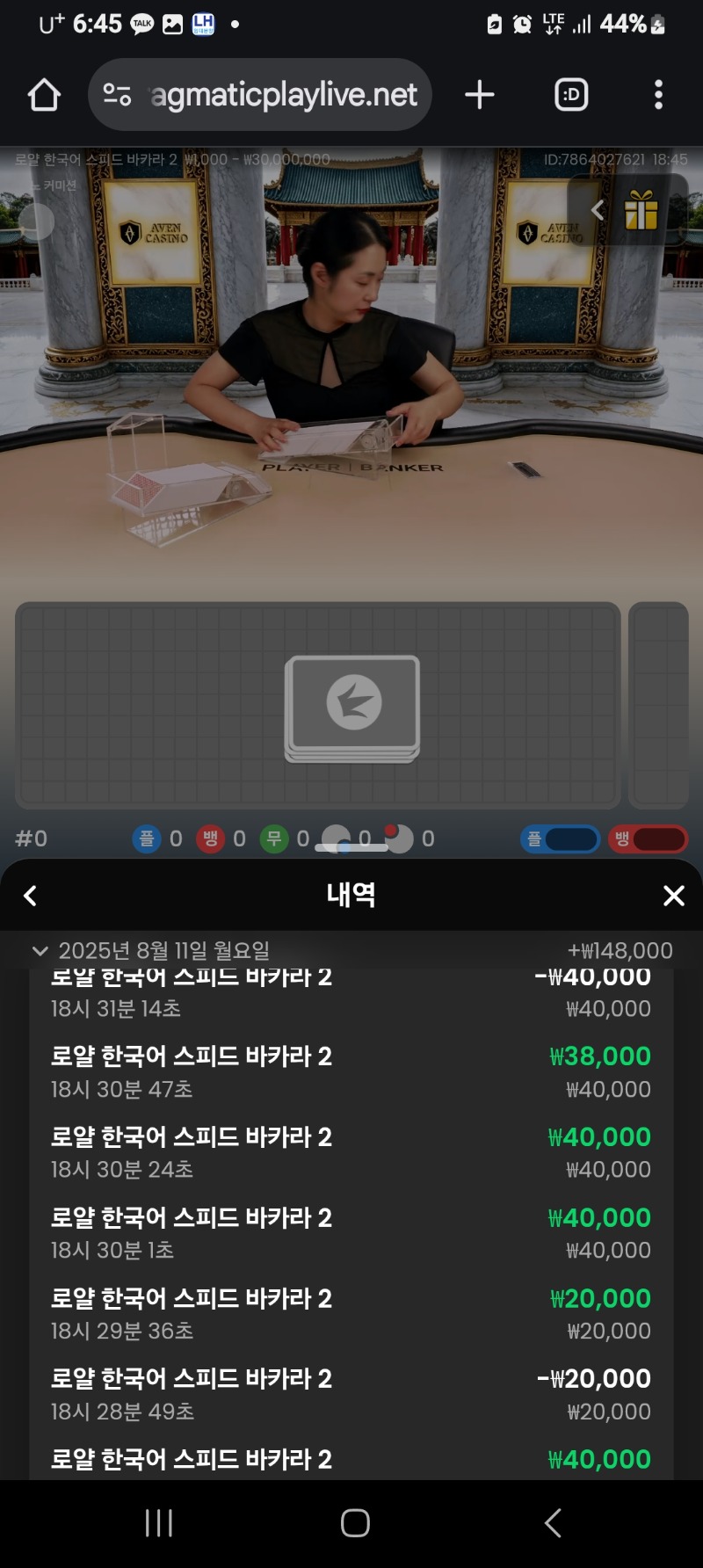 5포교 바카라