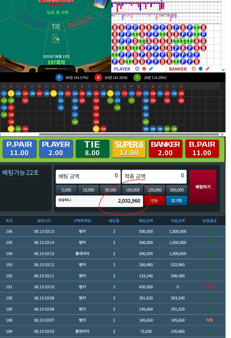 슬카라  200만  입성~~`