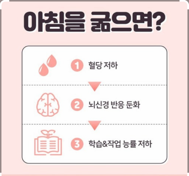 아침 굶으면 ???
