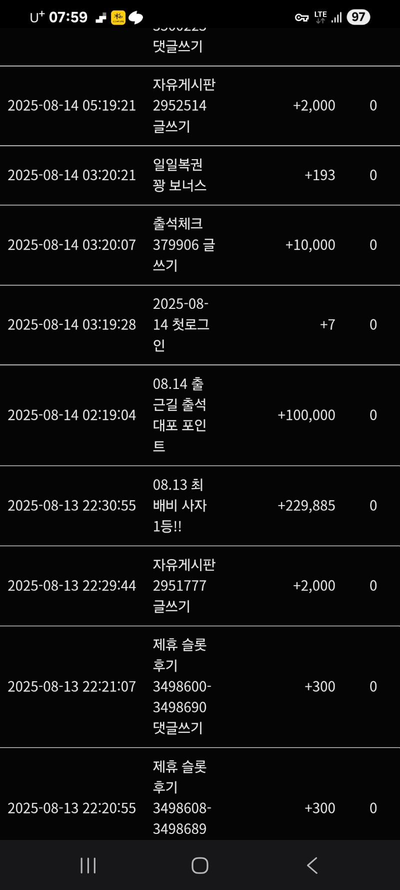 출근길 대포 당첨  감사합니다
