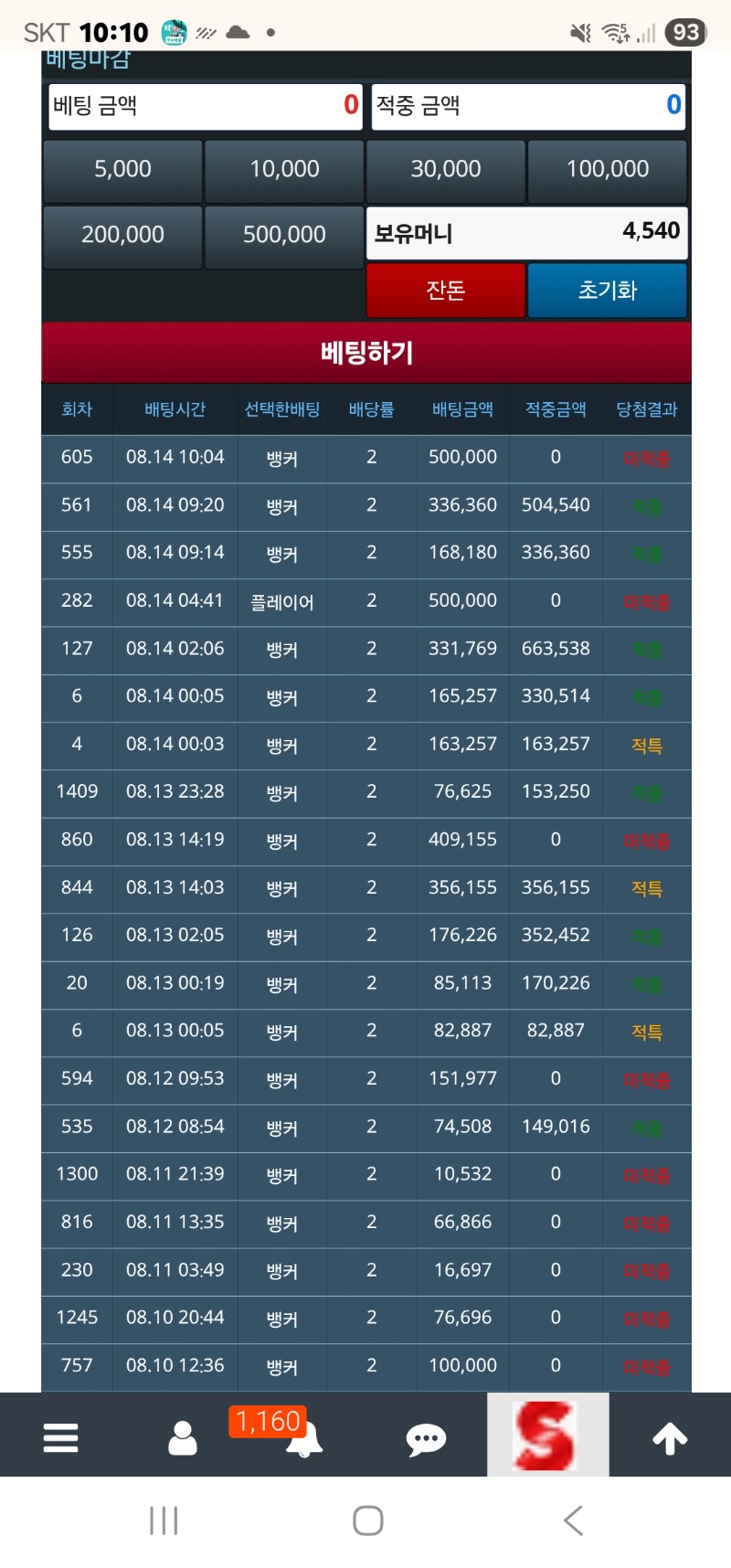 포인트 좀 올려보자 무쟈게 힘드네