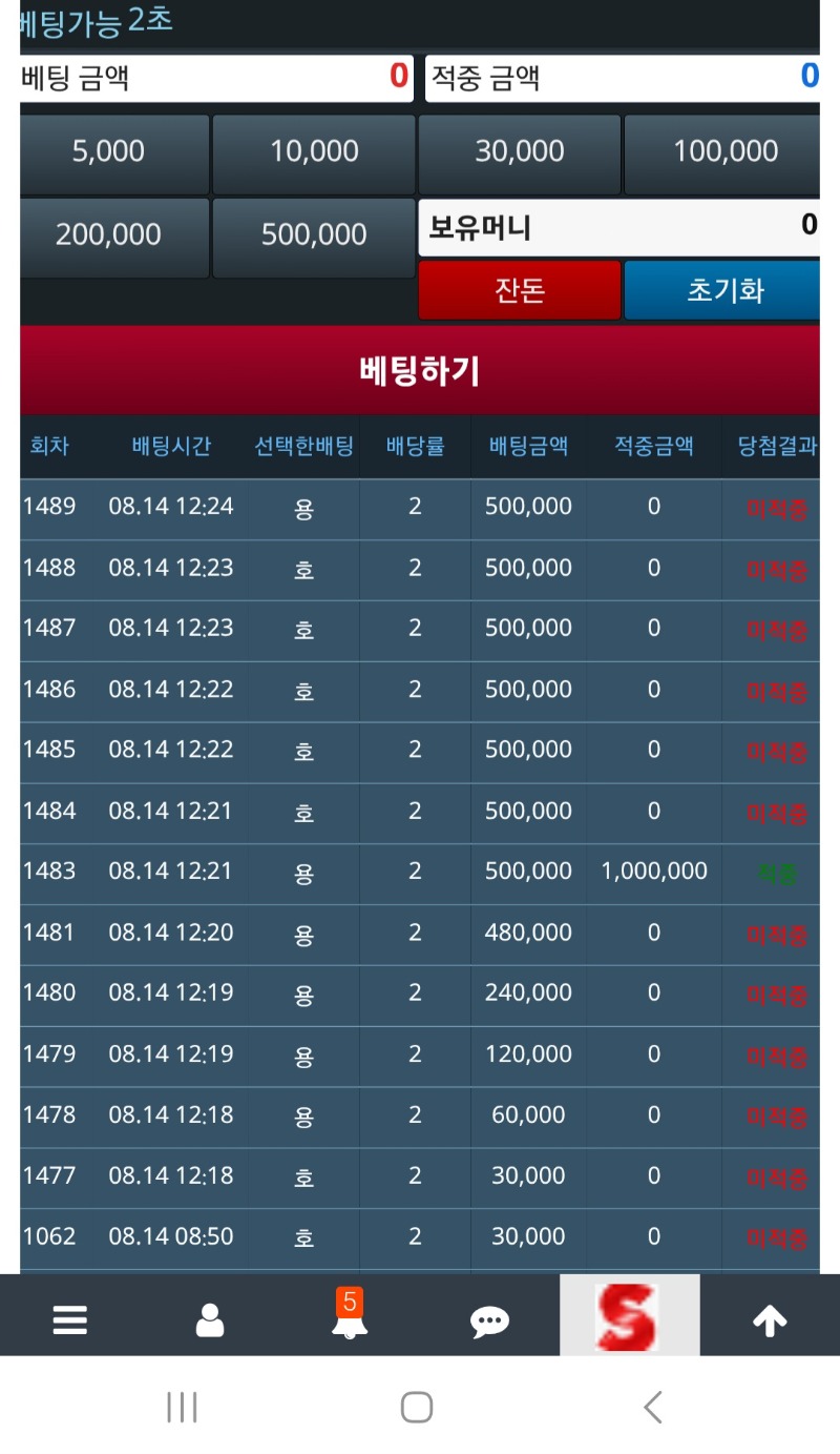 와..ㅡㅡ양쪽줄에 맛탱이가네