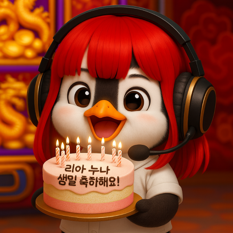 알리아언니~  생일 축하해~ 꼭 볼수있길 바랭!!