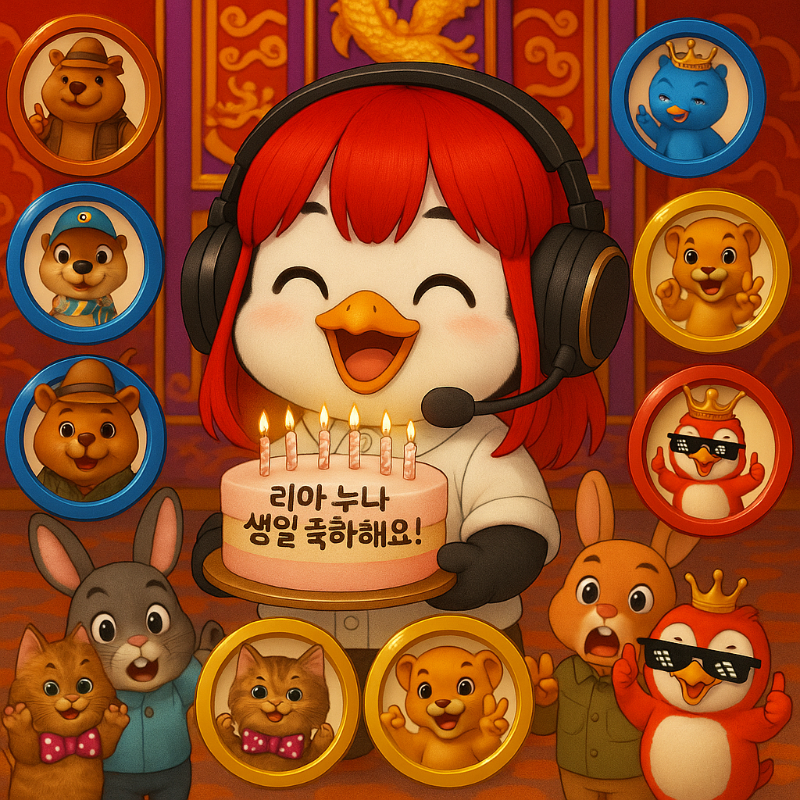알리아언니~  생일 축하해~ 꼭 볼수있길 바랭!!