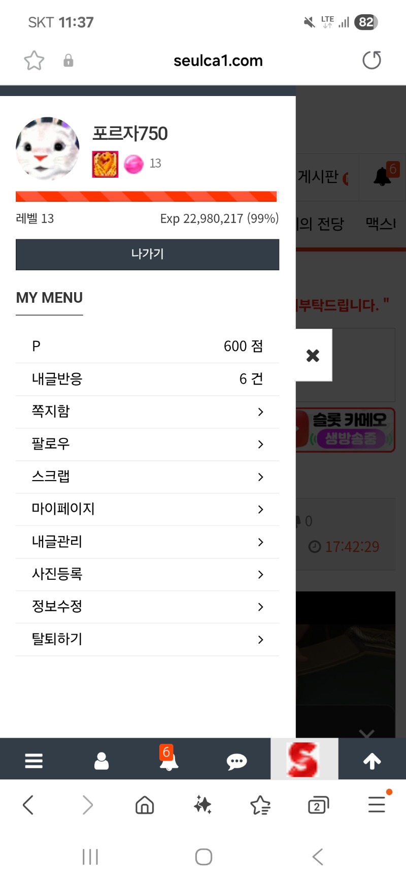 렙업 99퍼