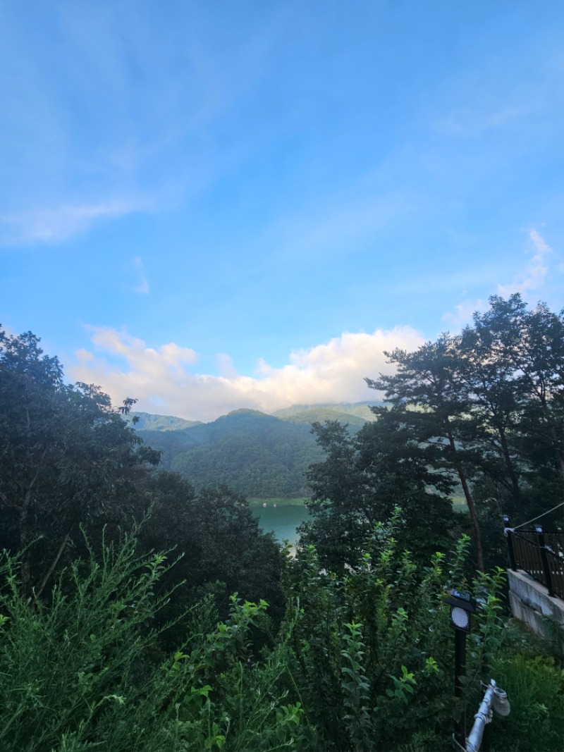 좋은 아침 이용~~ 역시 별장이좋네요