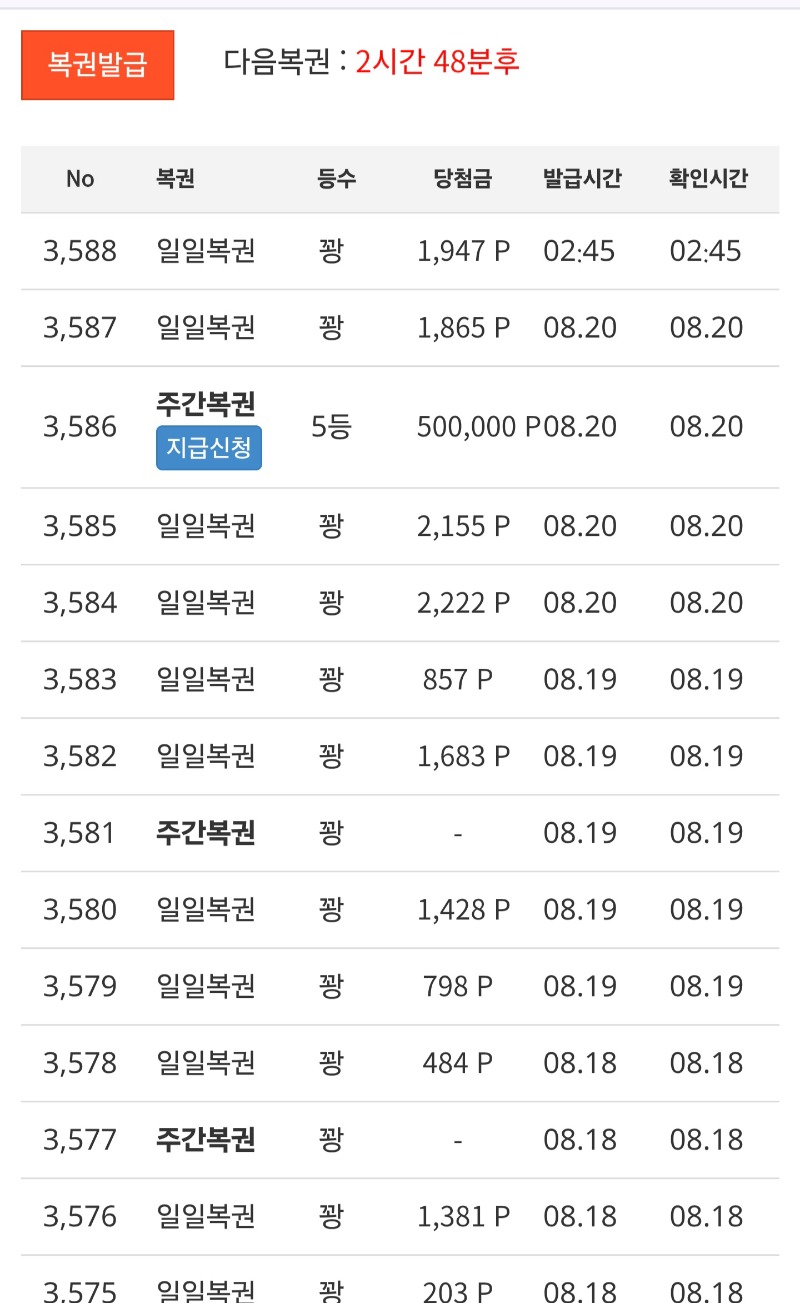 복권 한번 긁고 ~!!