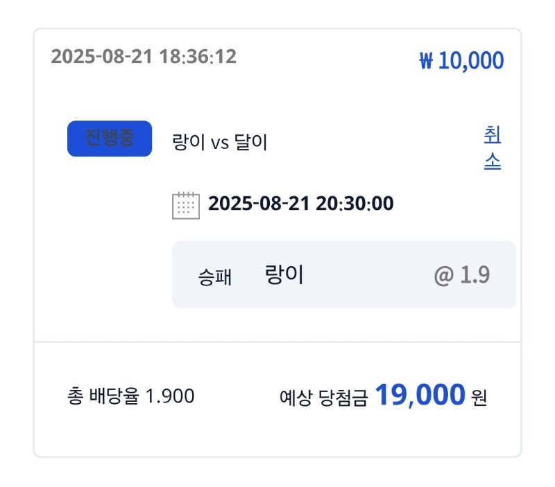 랑이 화이팅