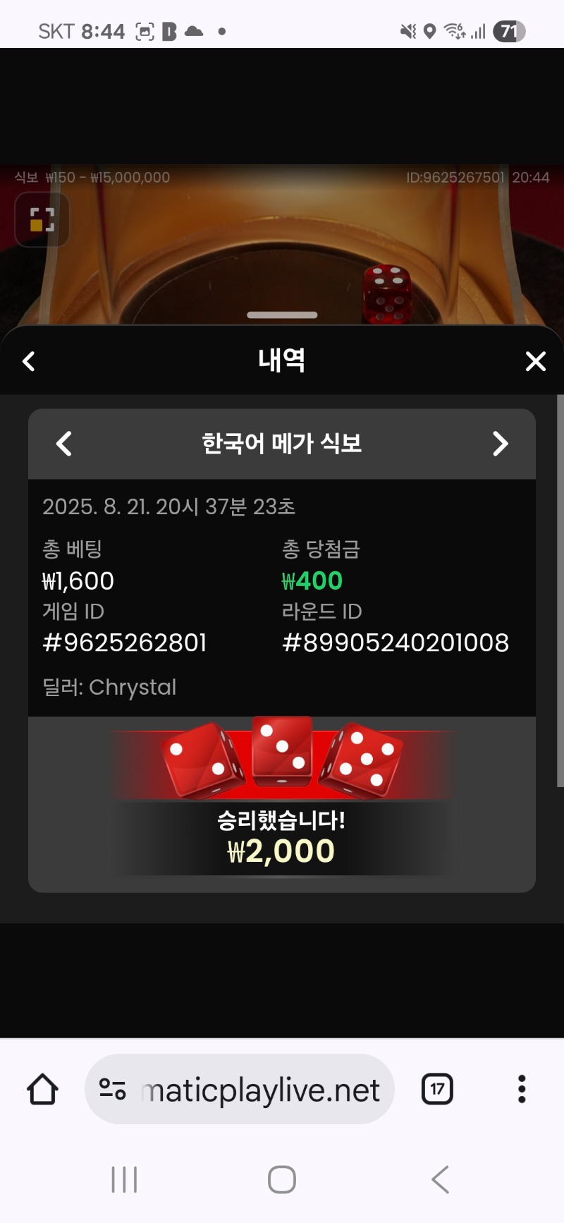 메가식보  다시승