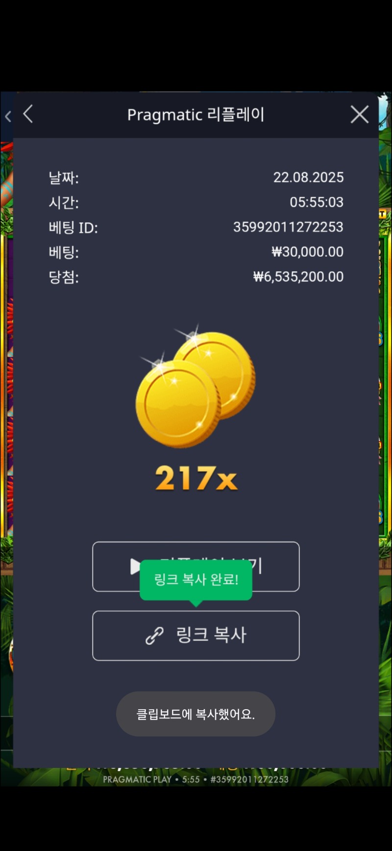 파이어 3만바리 바닥진입 217배