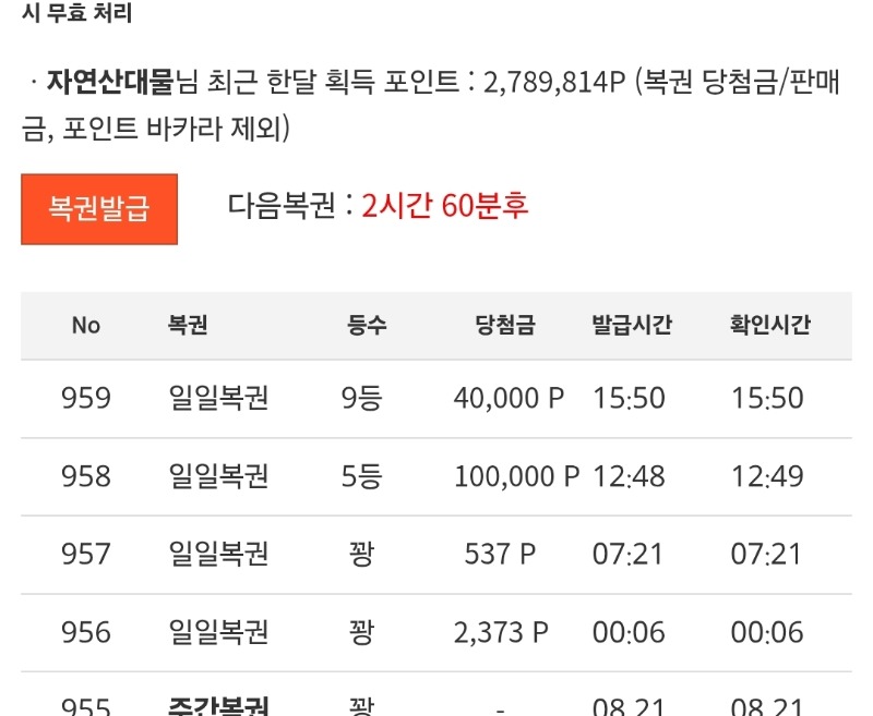일복9등