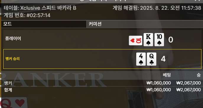 바카라 승 1