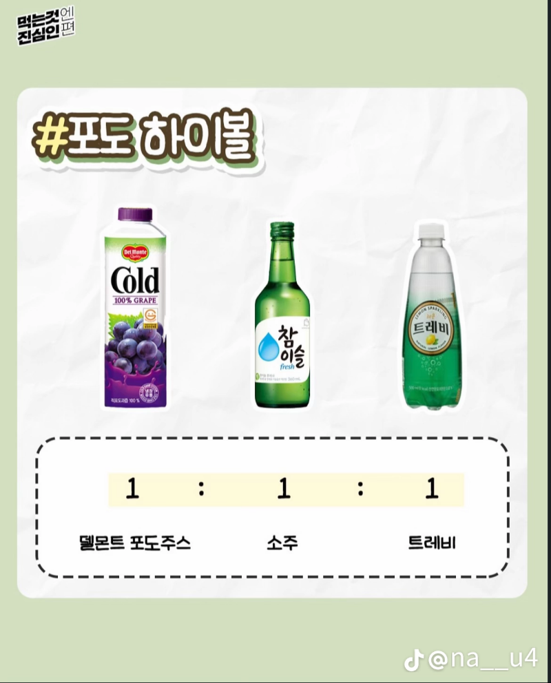굿밤~하이볼 레시피(만들어  마시기!!)