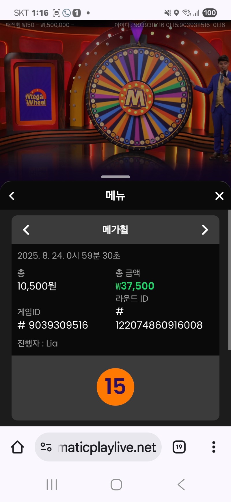 메가휠 승