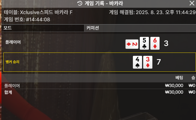 바카라 패 2