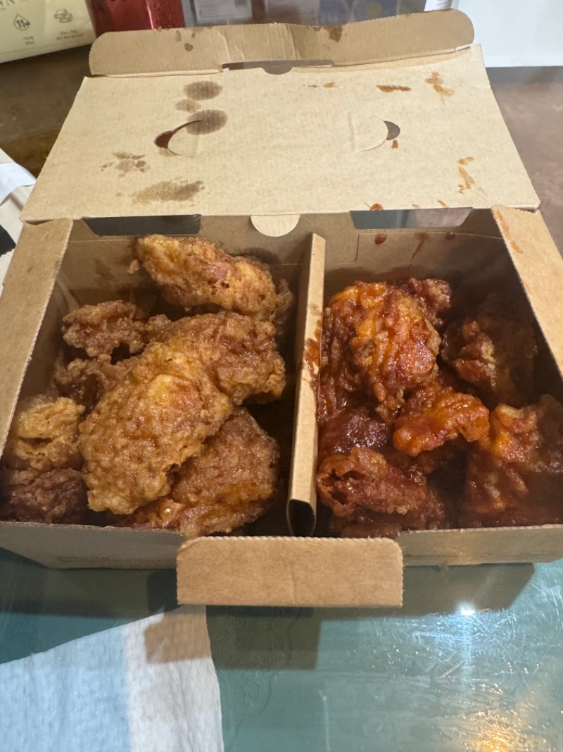 와 이게 몇년만에 이시간에 치킨 ㅋ