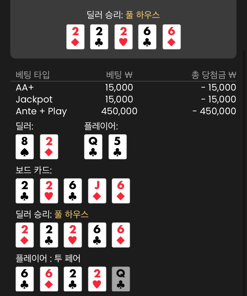 홀덤 쓰리