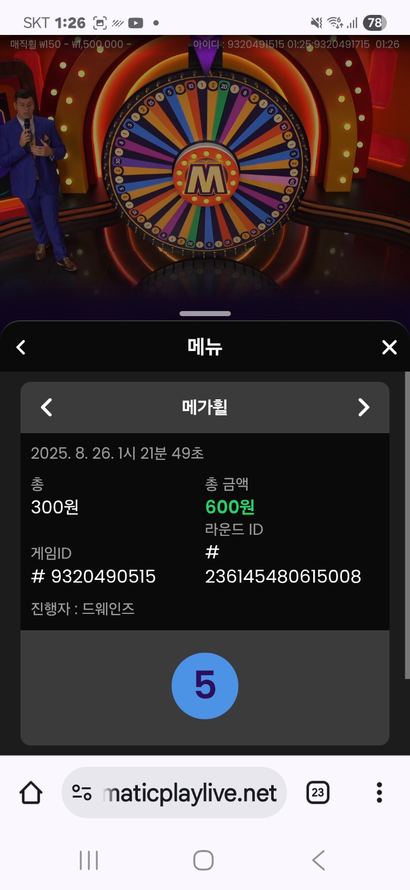 메가휠 승