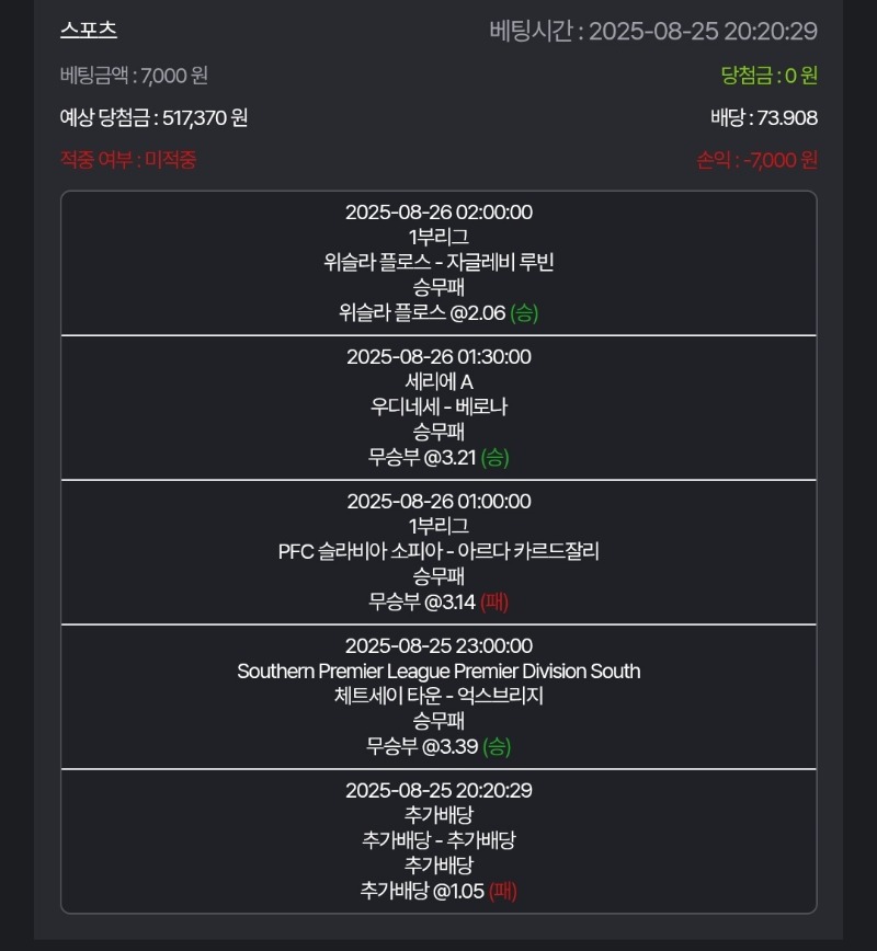 스포츠 한폴낙 ㅠ ㅠ