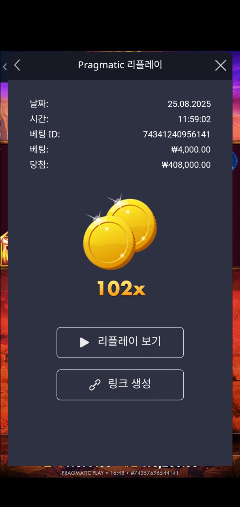 버팔로 킹 102배